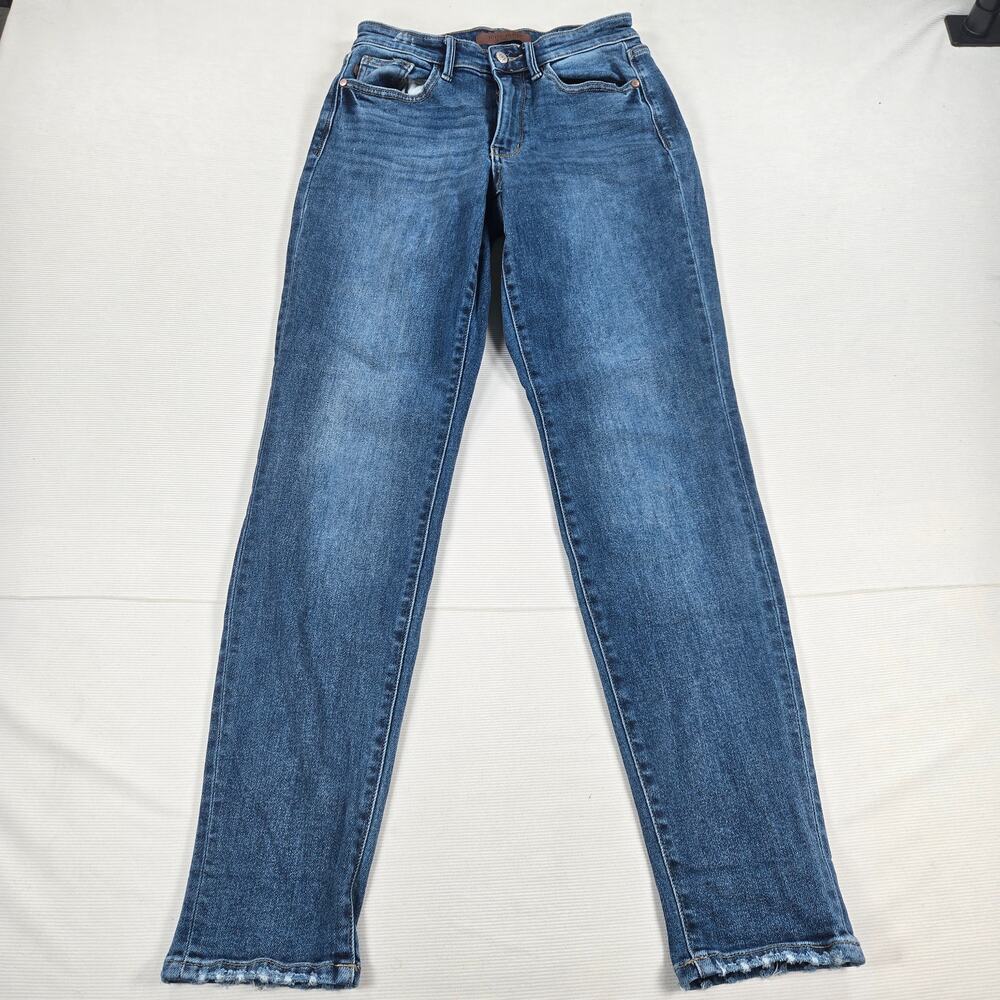 Judy Blue Mid Rise‎ Boyfriend Fit Stretch Vintage Wash Jeans Women's Size 1/25